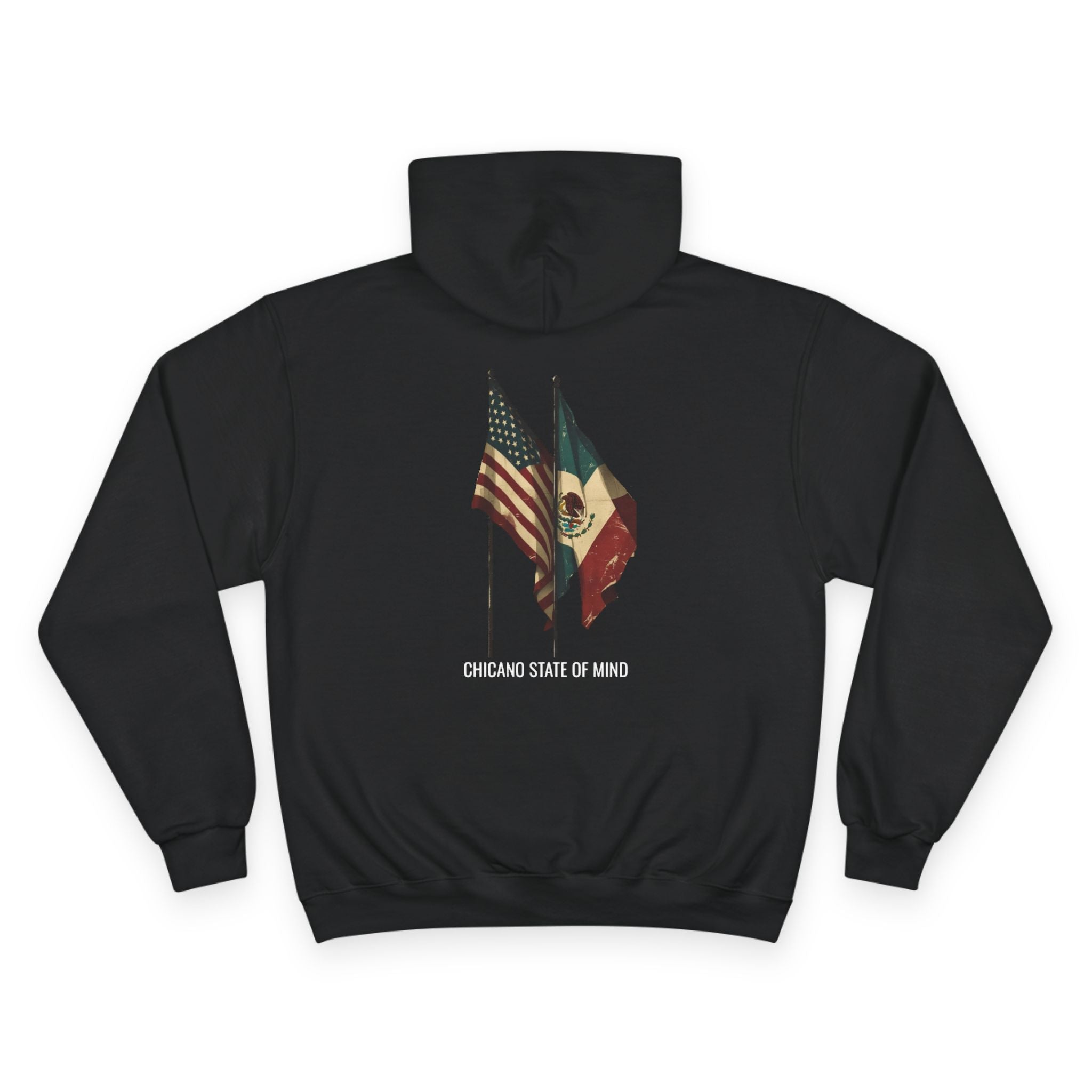 Borderless Legacy: Champion Hoodie