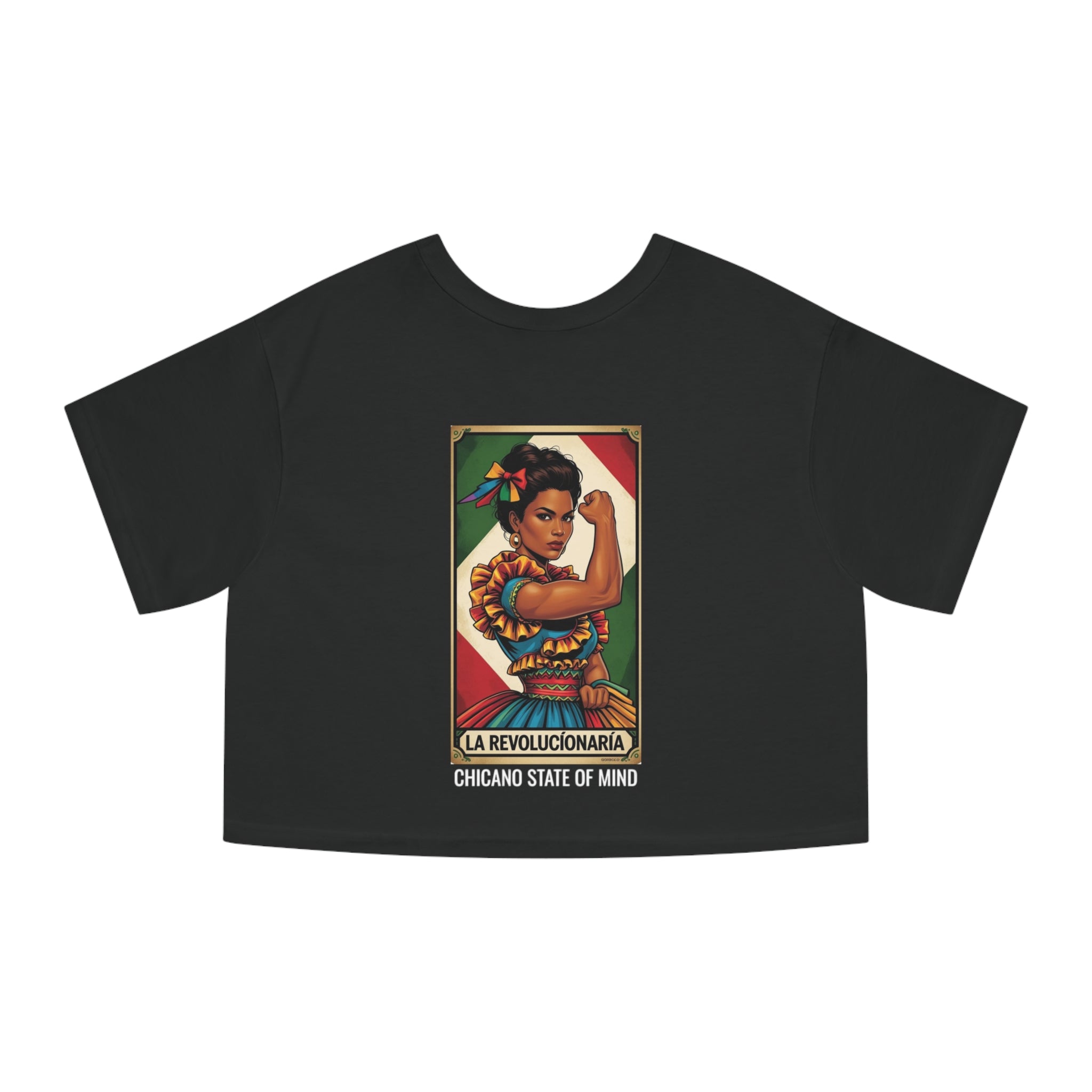 "La Revolucionaria" Crop Tee