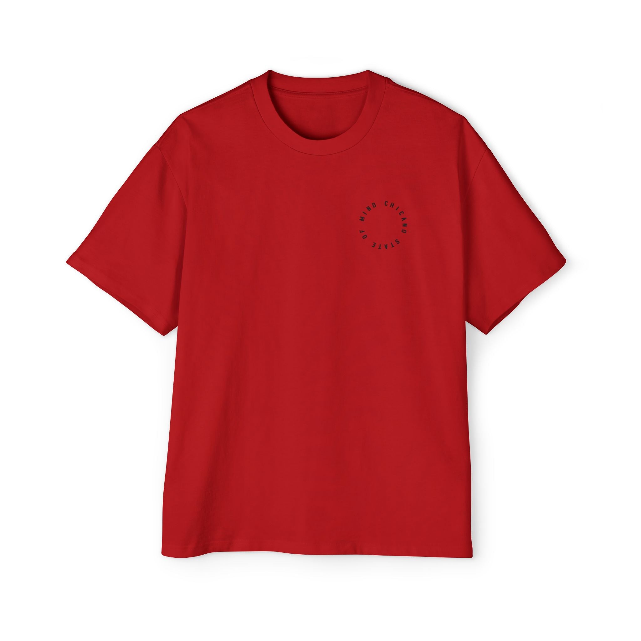 Here to Stay Wey: Men's Heavy Oversized Tee