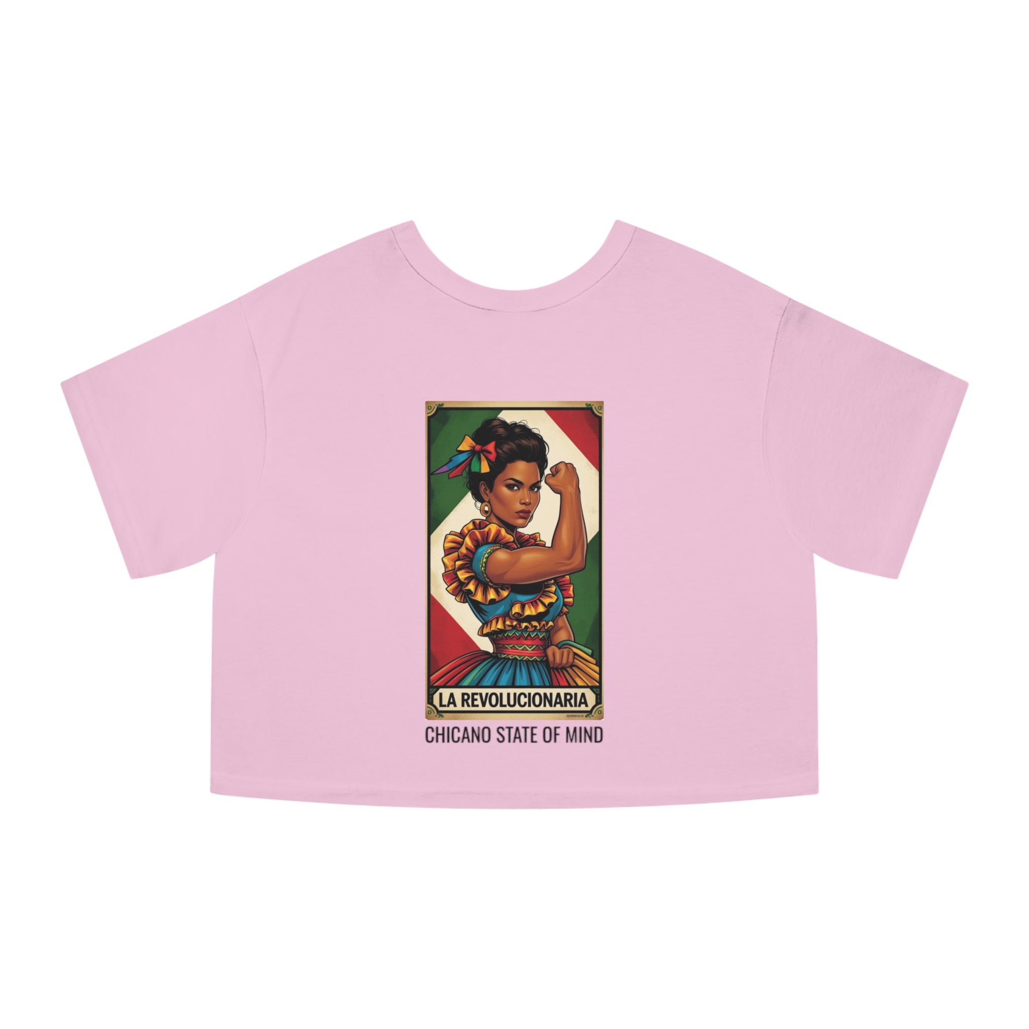 "La Revolucionaria" Crop Tee