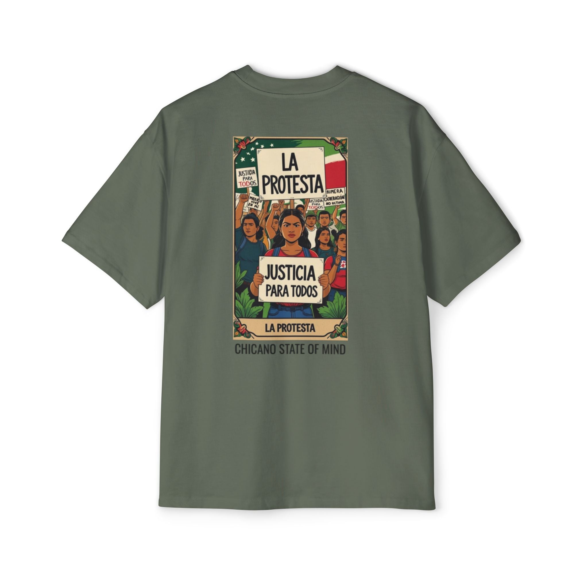 La Protesta: Men's Heavy Oversized Tee