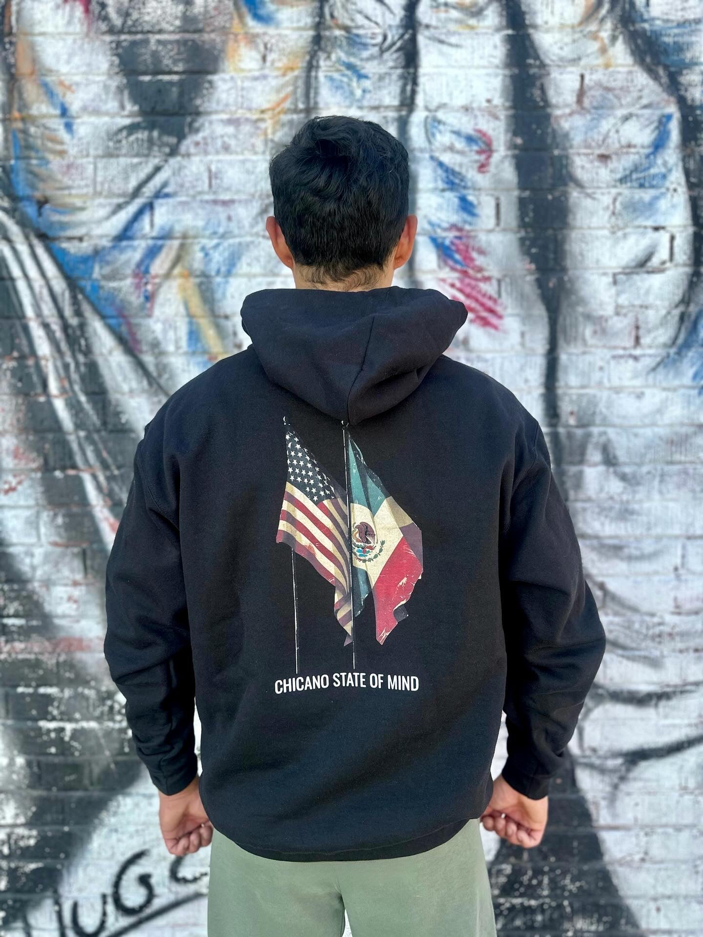 Borderless Legacy: Champion Hoodie