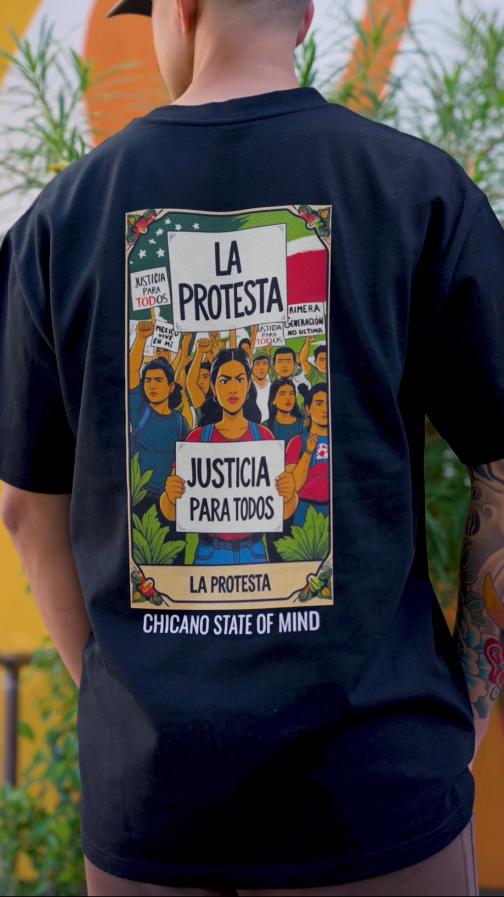 La Protesta: Men's Heavy Oversized Tee