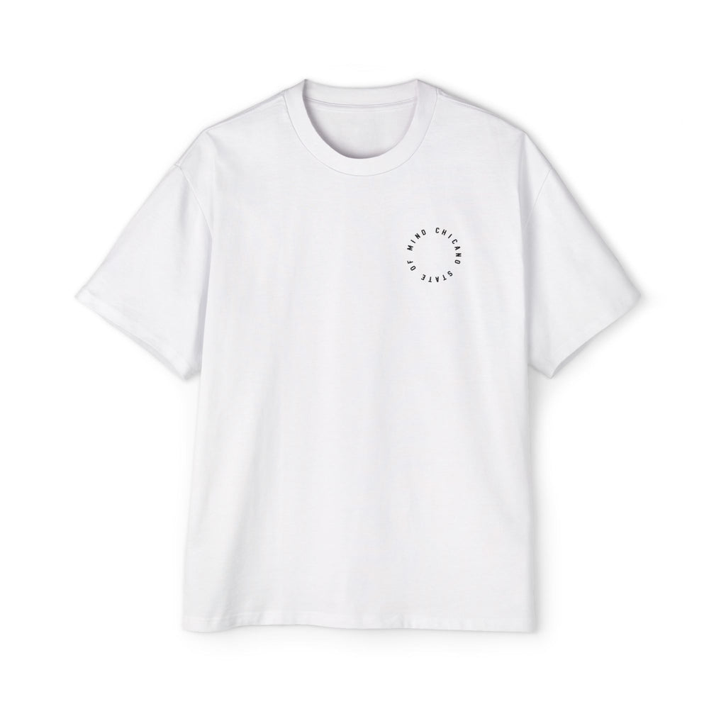 Here to Stay Wey: Men's Heavy Oversized Tee