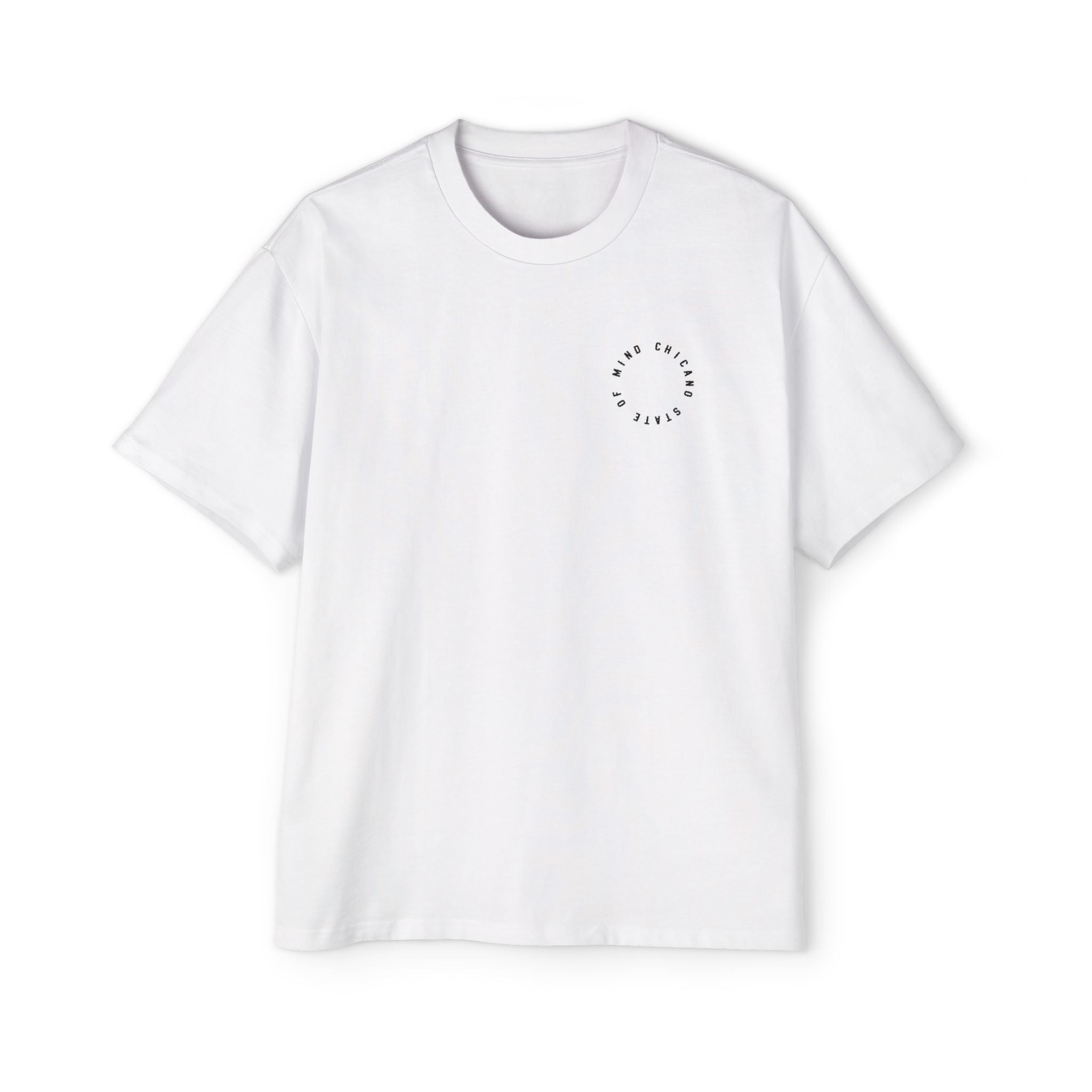 Here to Stay Wey: Men's Heavy Oversized Tee