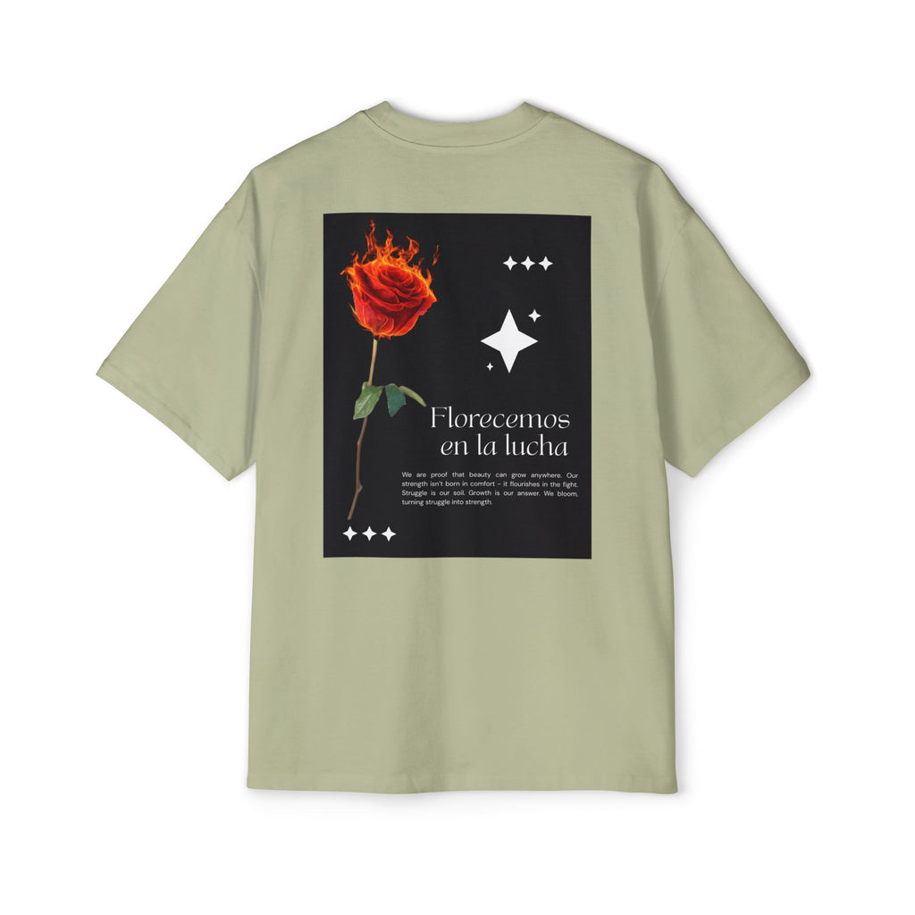 Florecemos en la Lucha: Men’s Heavy Oversized Tee