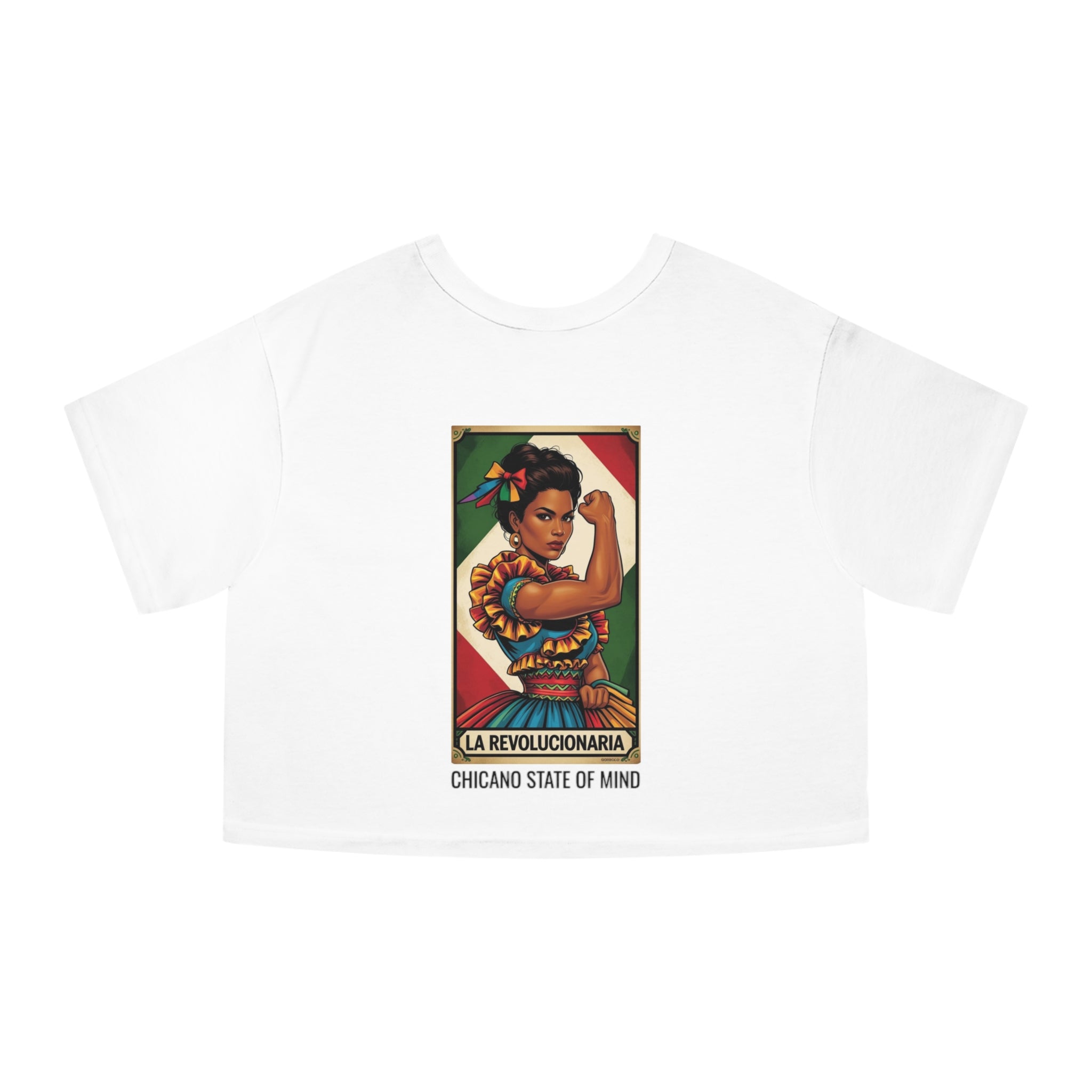 "La Revolucionaria" Crop Tee