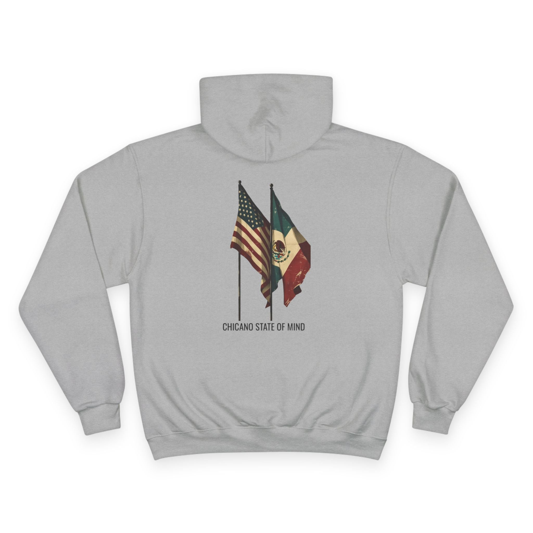 Borderless Legacy: Champion Hoodie